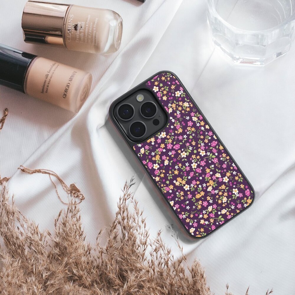 Floral Phone Case iPhone 16 Pro, 15 Pro, 14, Samsung Galaxy S25 Google Pixel 9 - Picture 3 of 3